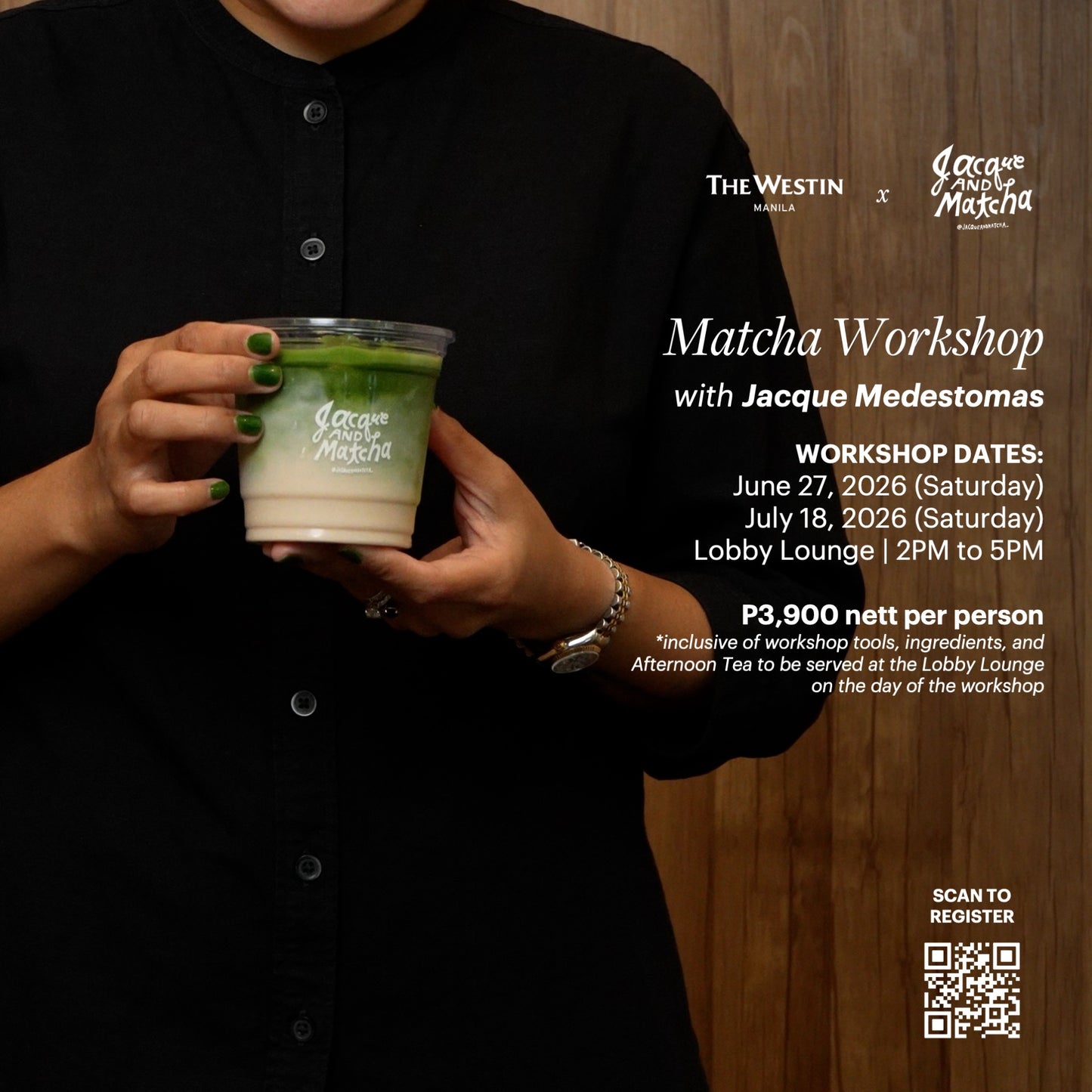 Matcha Tasting & Workshop at The Westin Manila
